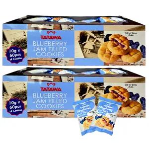 타타와 블루베리잼 쿠키 600g X 2개 개별포장 대용량쿠키