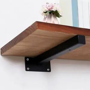 철제 선반대 인더스트리얼 무지주 벽걸이 벽 선반대 수납 인테리어 지지대 고정대 프레임 브라켓 주방 욕실