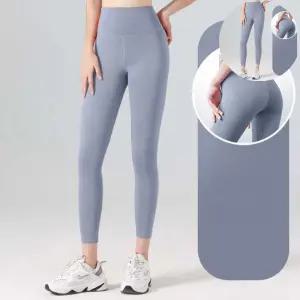 얇은레깅스 소프트 컬러 하이웨스트 힙업 레깅스 트레이닝복
