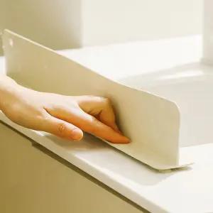 싱크대 물튀김 방지 물막이판 아이보리/씽크대/가림막/물튀김방지/주방/물막이/물받이/설거지/워터가드