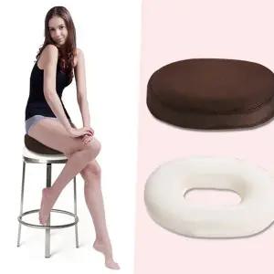 엉덩이 방석 기능성 바른자세 골반 도넛 쿠션 허리 회음부 차량용 메모리 사무용 오피스 운전석 직장인