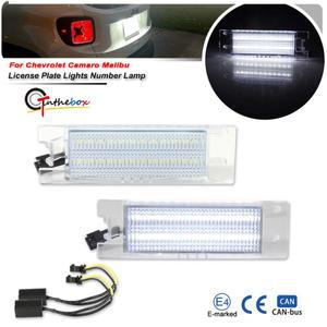 지프 레니게이드 2015-2025년형용 LED 번호판등 2개 캔버스 오류 없음