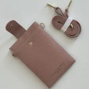 9컬러 카드 핸드폰가방 레더 미니사이즈 크로스백 스트랩지갑 목줄지갑