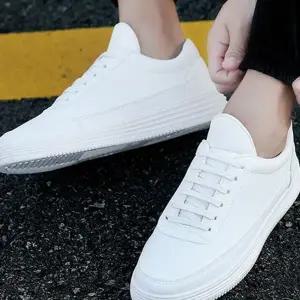 남성 단화 캐주얼 스트릿 무광 남성 스니커즈 운동화 끈단화 데일리 심플 무지