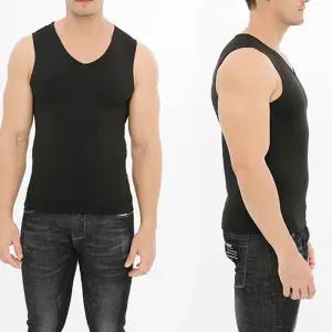 남성런닝셔츠 기모 민소매 남성 겨울 나시 넥 암홀 무봉제 베이직