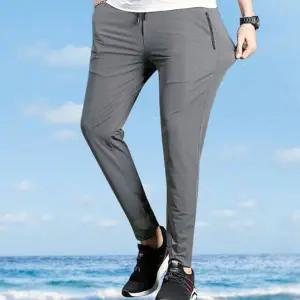 남성 아이스 팬츠 데일리 메쉬 밴딩 남성 쿨링 팬츠 여름 트레이닝 기능성 스포츠 운동 냉감 흡수