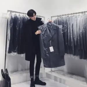 투명 옷 커버 세탁소 옷걸이 의류 비닐 옷 커버 보관 먼지 방진 방지 포장