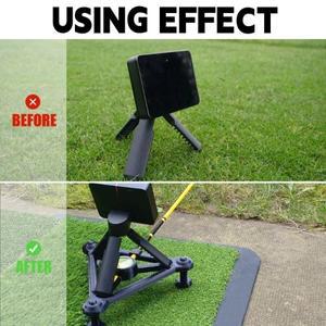 가민 호환 R10 스탠드 레벨 및 정렬 스틱 홀 포함 골프 모니터 조절 가능