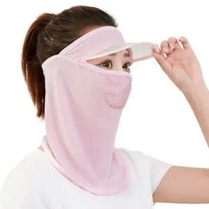 얼굴 가리개 여성 아웃도어 테니스 자외선 차단 마스크 골프