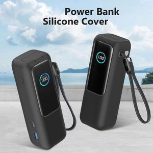 스마트 기상 Anker Zolo 25000mAh 165W 보조베터리 용 실리콘 케이스 휴대용 충전기 보호 여행용 운반 TF/S