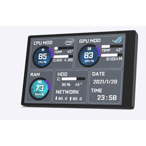 보조모니터 5인치 3세대 표준 미니 화면 USB HD 휴대용