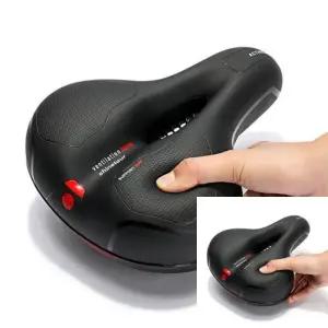 실내자전거안장쿠션 쿠션 메모리폼 자전거안장쇼바 자전거 안장