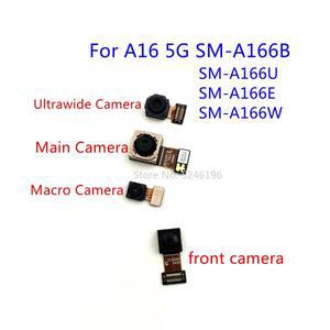 삼성 호환 갤럭시 호환 A16 5G SM-A166B 교체 부품용 후면 메인 카메라 전면 모듈 케이블 1개.
