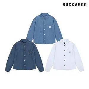 [버커루B]버커루 루즈핏 데님셔츠 여성 3컬러 택1