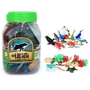 어린이장난감 키즈인 어류의세계 중 동물모형 학습완구 어린이 유
