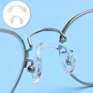 안경 코받침대 다리형 실리콘 패드 미끄럼방지 교체용