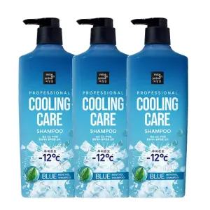 미쟝센 쿨링케어 블루멘톨 샴푸 680ml 3개