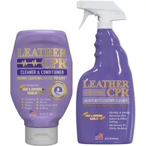 레더CPR 가죽 클리너 컨디셔너 및 고강도 세척 2종 키트