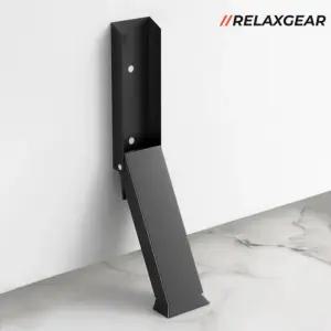 도어스토퍼 무타공 현관 블랙 릴랙스기어 말발굽 현관문스토퍼 자석