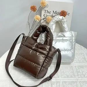 여자크로스백 여성 소프트 패딩 미니 크로스백 캐주얼 토트백 가방