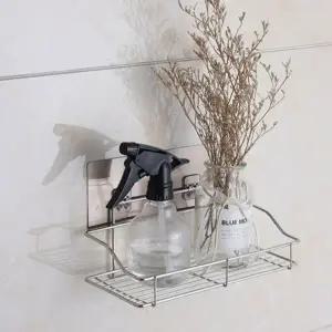 무타공 스텐 다기능 사각선반 욕실선반 벽선반 화장실선반 코너선반 비누받침대 젠다이 욕실수납선반