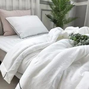 리빙밸류 몽글몽글 세미 차렵이불 간절기 이불SS 단품