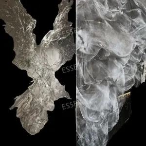 현대미술 메탈 플라스틱 패브릭 원사 소재 메쉬 아트 판타지 망사원단 와이어