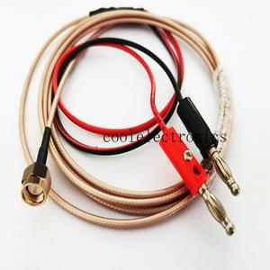 SMA Male-듀얼 4mm 바나나 플러그 커넥터  RG316 피그 테일 케이블 30/50cm 1/2/3/5/10m