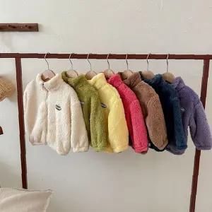 캔디후리스 아동점퍼 아동 후리스집업 긴팔 집업점퍼 아기외투 205260