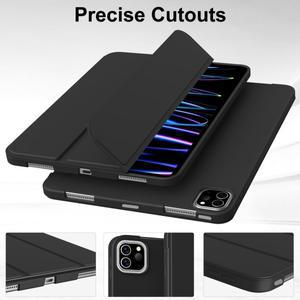 호환 아이패드 Pro 11 2018 2020 1st 2nd 3rf 4세대 소프트 실리콘 케이스  Air 4 5 6 7 10.9 플립 스마트