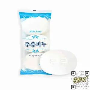 우유 세수비누 순한 페이스솝 온가족 목욕 고체 90g 3개입 5개