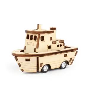 영공방 영모델러 나무모형 만들기키트 달려라 터그보트 YM861-06