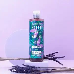 노엘커머스 페이스인네이처 바디워시 라벤더향 비건인증 400ml