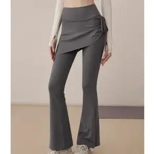 하이웨스트 에스이오앤오 랩스커트 플레어 요가 팬츠 부츠컷 바지 운동복 힙커버레깅스 치마 옷