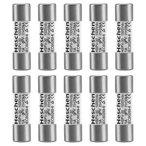 헤센 태양광 DC1000V PV 퓨즈 gPV 타입 링크 HSPV-30 10 * 38mm 1A 1000VDC I1 33kA 시스템 보호용 10PCS