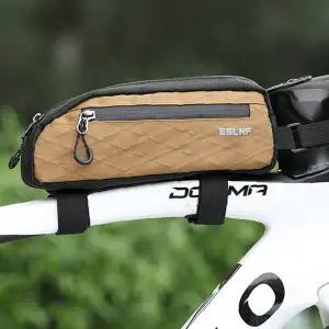 자전거 상단 프레임 수납백 로드 사이클 핸들 탑튜브 소품 보관 지퍼 캔버스 방수