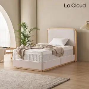 라클라우드 안단테 프리미엄 패브릭 원목 호텔식 침대프레임 SS 슈퍼싱글