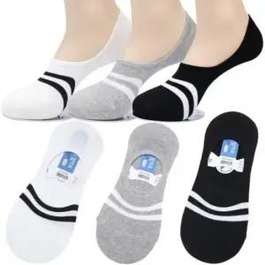 남성용 두줄 무지 페이크삭스 덧신 10켤레