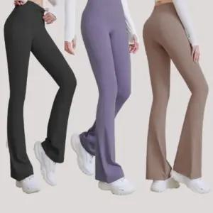 나팔 레깅스 댄스 다리길어보이는 바지 러닝