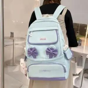 [패션] 여성용 캐주얼 백팩 데일리 가방 학교용 책가방 신학기 대학생 직장인용