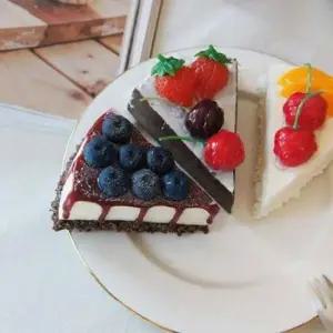 [Deco] 카페 장식용 미니 치즈케이크 모형 음식 소품