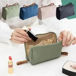 [패션] 미니 화장품 케이스 이너백 소형 파우치 휴대용 메이크업 가방 소지품 수납