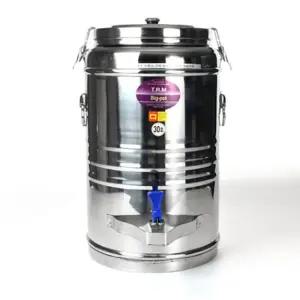 티알엠 보온 물통 보냉 물병 대용량 업소용 30L전기끓이기 온수통 끓이는기계 육수통 대형