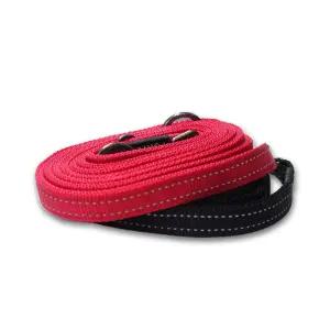 (칸토포르테) 멀티리드줄 2.5M(레드) 강아지 산책 애견 체인 대형견 용품 개줄