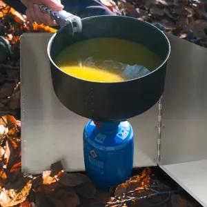 버너 바람막이 2단 S이 가리개 가리게 용품 막이 취사 캠핑 접이식이 용이 스토브