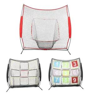 야구 타격망 휀스 투수 피칭 그물망 바퀴형 투수망