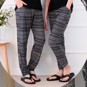 남자 여자 여름 쿨링 통품 냉감 바지 팬츠 슬랙스 쿨링바지 몸빼바지