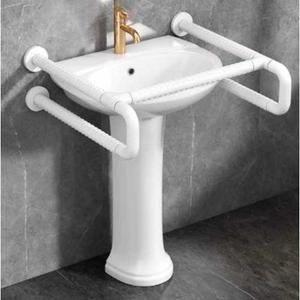 세면대 안전바 화장실 안전 장 옐로우 안전손잡이