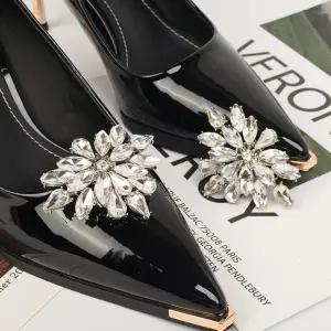 구두 큐빅 장식 2p 웨딩슈즈 구두 촬영 신발장식 신발꾸미기 신발악세사리