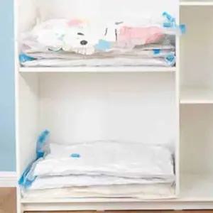 의류 이불 압축팩 투명 소형 70x50 옷장 정리 수납 압축비닐 압축백 압축포장